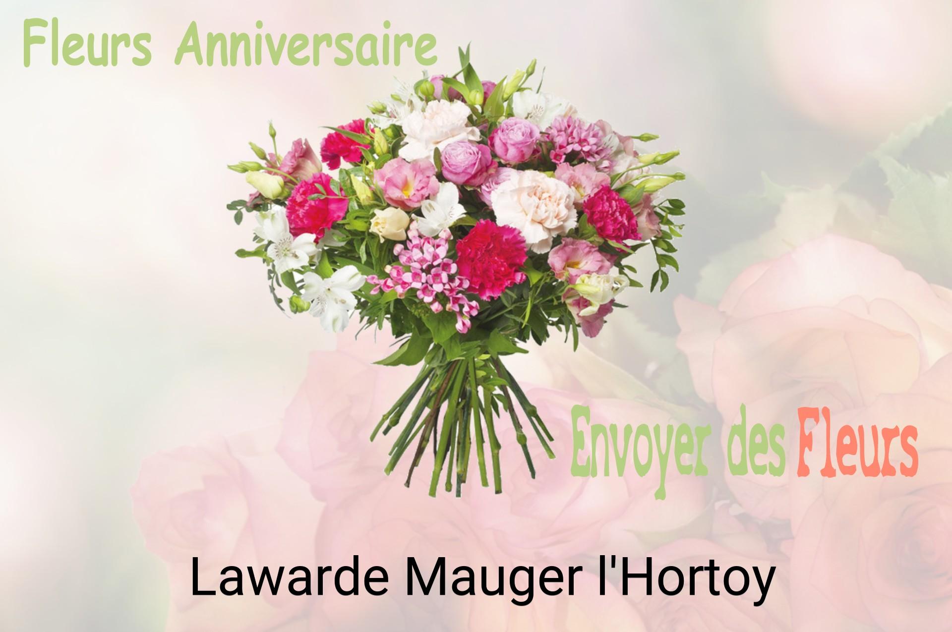 Bouquet de fleurs d’anniversaire livré à Lawarde-Mauger-l'Hortoy